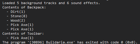 Inventory code works!
